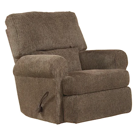 Rocker Recliner with Extra Padded Seat Back